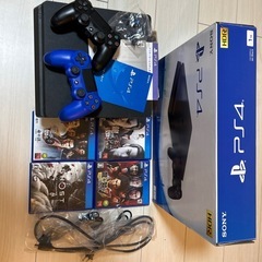 【美品】PlayStation 4 [ソフト4本セット