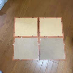 スタジオアリス 写真フレーム 額縁 4個セット中古　四切より大きめ 約36×40の画像