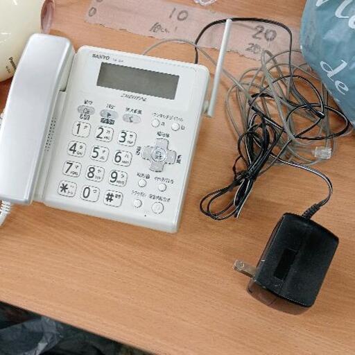 0112-223 SANYO TEL-DJ4 デジタルコードレス電話機