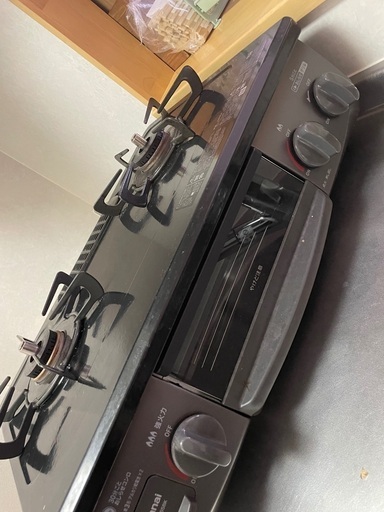 二口ガスコンロ(プロパン)お売りします
