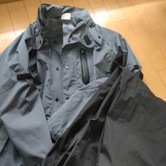 ストレッチレインスーツ　メンズ　