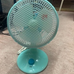 山善　ミニ卓上扇風機の画像