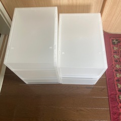 無印良品　収納ケース　5個セット　の画像