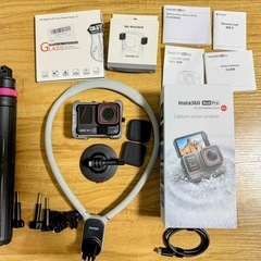 Insta360 Ace Pro アクションカメラ ケージ アダ...