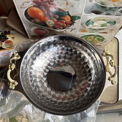 【お話中】卓上ボールサラダ皿昭和レトロ食器の画像