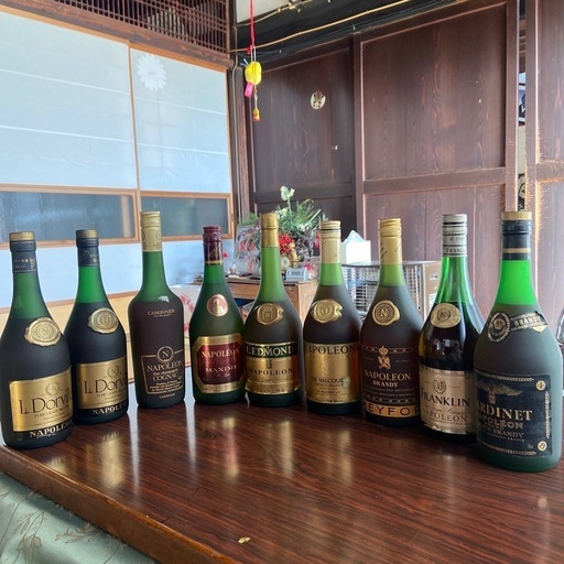 古酒　ブランデー　ナポレオン9本セット\n