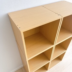 キューブボックス6個セットの画像