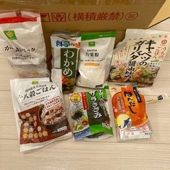 調味料、乾物セットの画像
