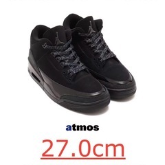 NIKE AIR JORDAN 3 retro black ca...