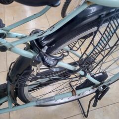 ★ジモティ割あり★  自転車 26インチ グリーン クリーニング済み OJ7438の画像