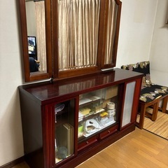 鏡台、ドレッサー、リビング収納、の画像