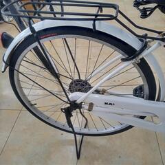 ★ジモティ割あり★  自転車 26インチ 白 クリーニング済み OJ7441の画像