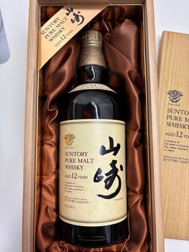 サントリーピュアモルトウイスキー　山崎12年　750ml
