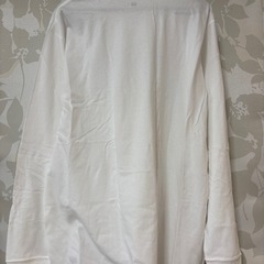 Hanes 100%コットン L クルーネック長袖Tシャツ　新品未使用の画像