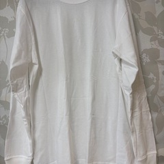 Hanes 100%コットン L クルーネック長袖Tシャツ　新品未使用