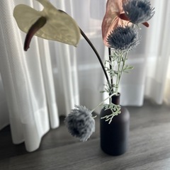 造花と花瓶