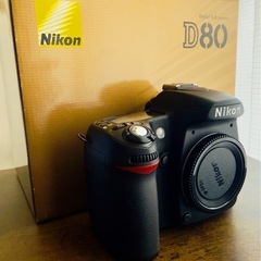 Nikon D80 本体　一眼レフカメラ
