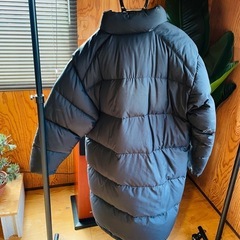 90’s MONCLERモンクレール黒ダウンコートメンズ Sサイズの画像
