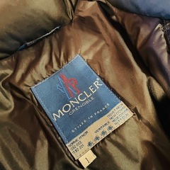 90’s MONCLERモンクレール黒ダウンコートメンズ Sサイズの画像