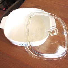 ＜未使用品＞超耐熱ガラス食器　パイロセラム　岩城硝子