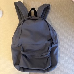 無印良品　リュック　グレー　縦45幅38の画像