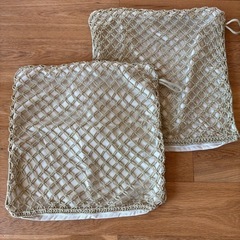 IKEA クッションカバー2枚