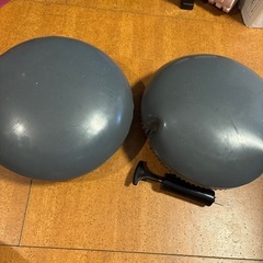 バランスボール　ハーフの画像
