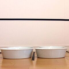 樹脂製水皿　(中)　使用済み　Ｌ