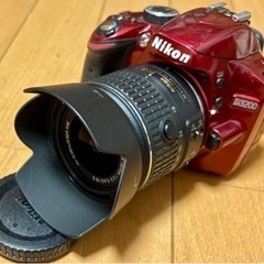 ニコン一眼レフカメラ　D3200 レンズセット　純正バッテリー2個付き