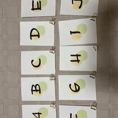 結婚式　席札
