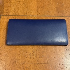 poul smith 長財布　紺色
の画像
