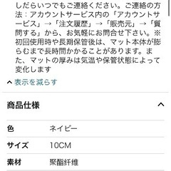インフレーターマット　10センチの画像