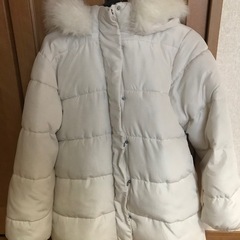 ems ダウンコート　ホワイト