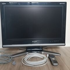【2/2迄】テレビ：SHARP AQUOS 26インチの画像