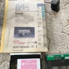 商談中、SONYデジタルビデオカメラレコーダーの画像