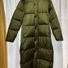 【美品】デサント　メンズ　L　スーパーロングダウンコート　ベンチコート　の画像