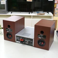 Pioneer CDミニコンポ X-HM51-S シルバー AM/FMラジオ リモコン