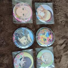 アニメ、缶バッチ