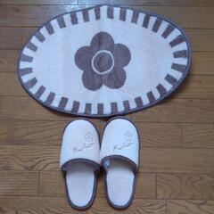 MARY QUANT　マット＆スリッパ×２セット