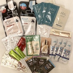 未開封 サンプルセット 24種65点 化粧水 美容液 jill stuart DHC yuskin エスティーローダー ジルスチュアートドクターシーラボ パックの画像
