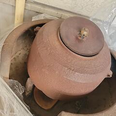 茶釜　風炉の画像