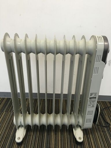 ♪【早めの引取希望】YAMAZEN 山善 オイルヒーター DO-L124 2018年製 通電確認済 動作未確認 現状品 (NF250112) 538-3