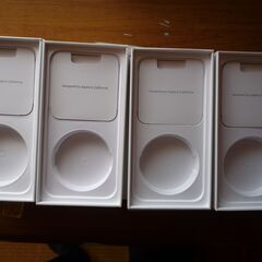 iphoneケーブル、iphone空箱の画像