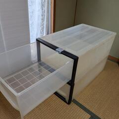 プラスチック　衣装ケースの画像