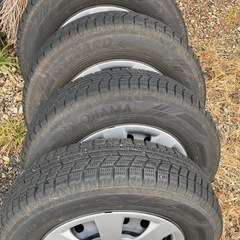 ホンダ軽純正ホイール、スタッドレスバリ山　145-80-13
の画像