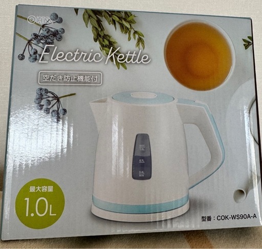 【新品未使用】電気ポット