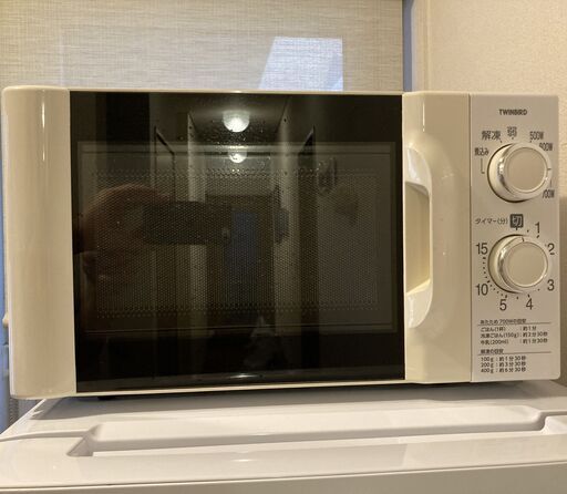 【交渉中です。】◆電子レンジ◆ツインバード　TWINBIRD 17L ターンテーブル 50Hz(東日本専用) DR-D419