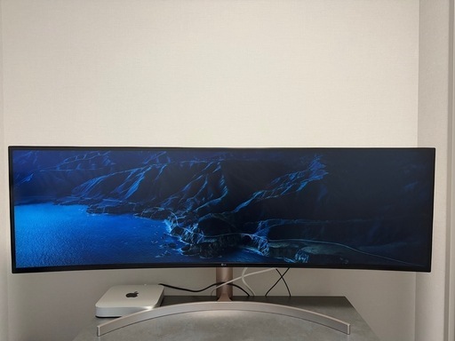 LGウルトラワイドモニターディスプレイ　49WL95C-WE　49インチ