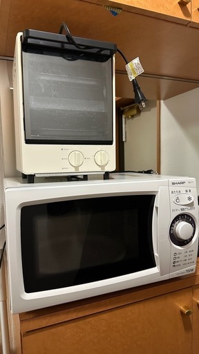 【お支払いします\n】電子レンジ\u0026無印オーブントースター