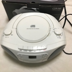 CDラジオカセット　決まりました。